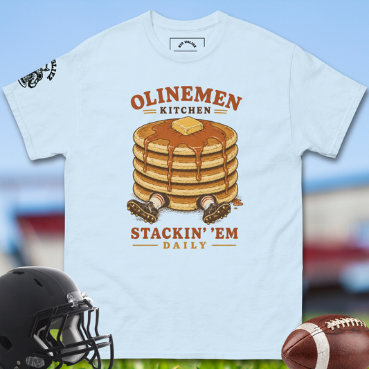 Olinemen_Kitchen_T-shirt_for_Offensive_Lineman_in_Light_Blue