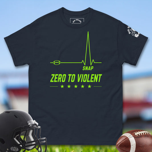 Zero_To_Violent_T-shirt_for_Offensive_Lineman_in_Navy