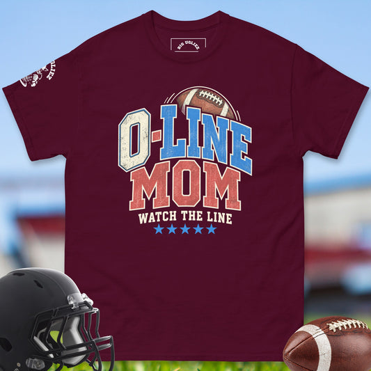 O-Line Mom I Watch The Line