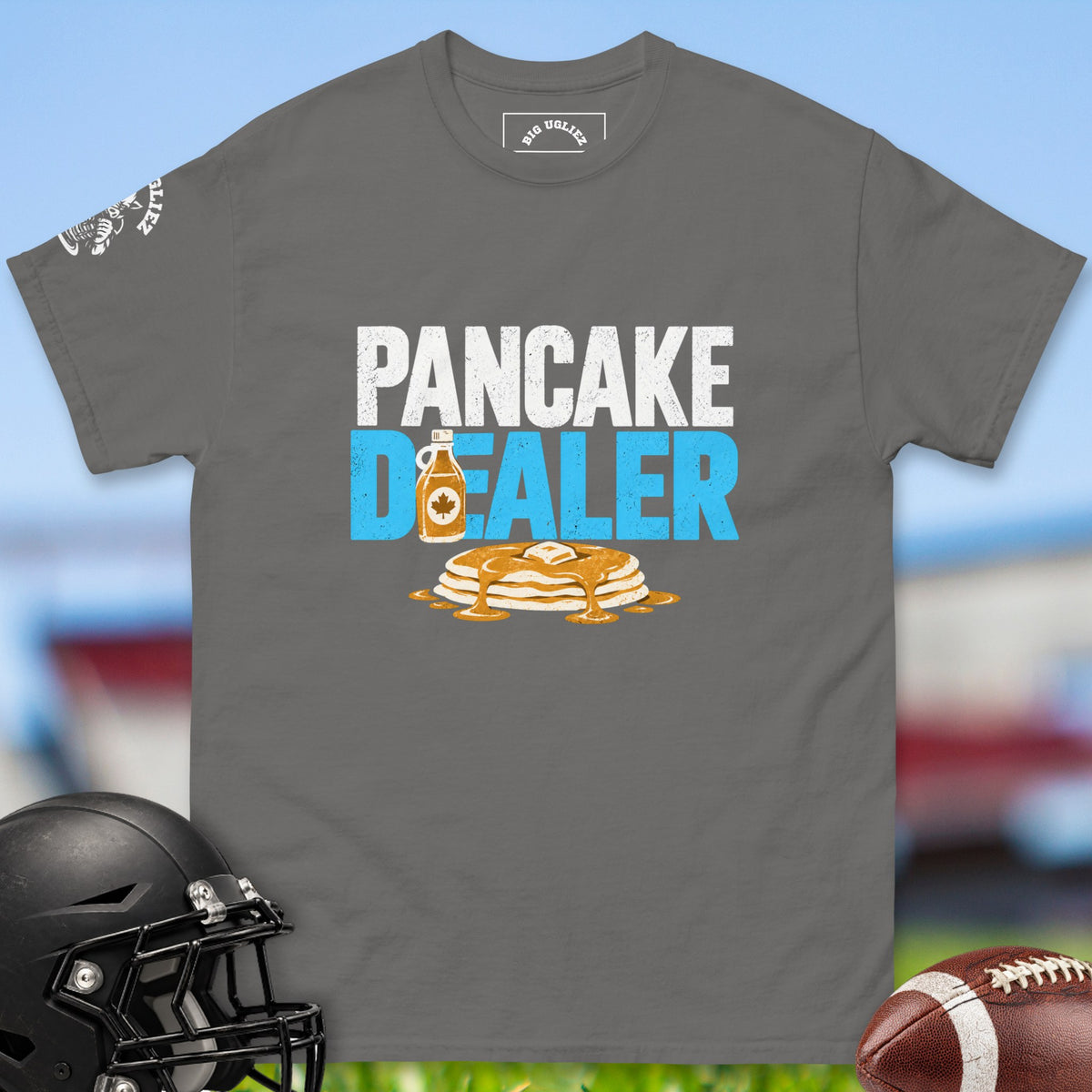 pancake-dealer-offensive-linemen-t-shirts-by-big-ugliez-in-charcoal