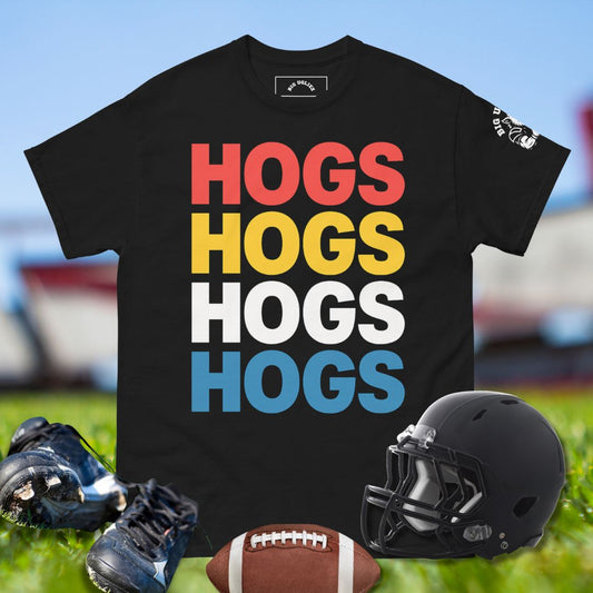 Four Hogs Stacked Tee