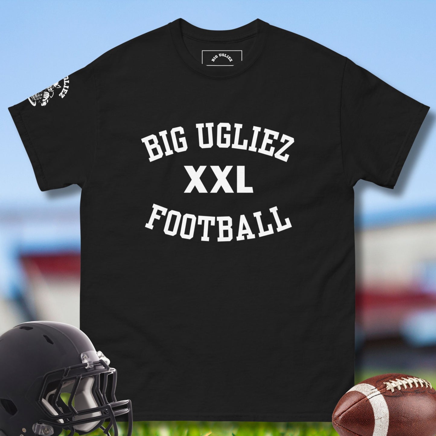 Big Ugliez XXL tshirt for Olinemen in black