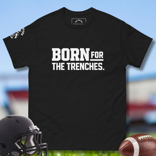 Born for the trenches Tee by Big Ugliez in black
