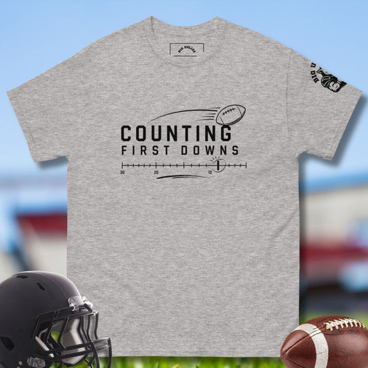 Counting First Downs for Olineman in gray