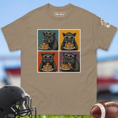 Extra_Syrup_T-shirt_for_Offensive_Lineman_in_Brown_Savana