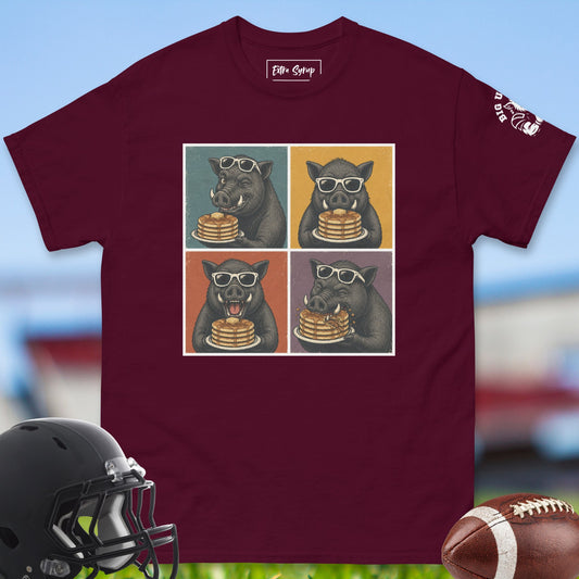 Extra_Syrup_T-shirt_for_Offensive_Lineman_in_Maroon