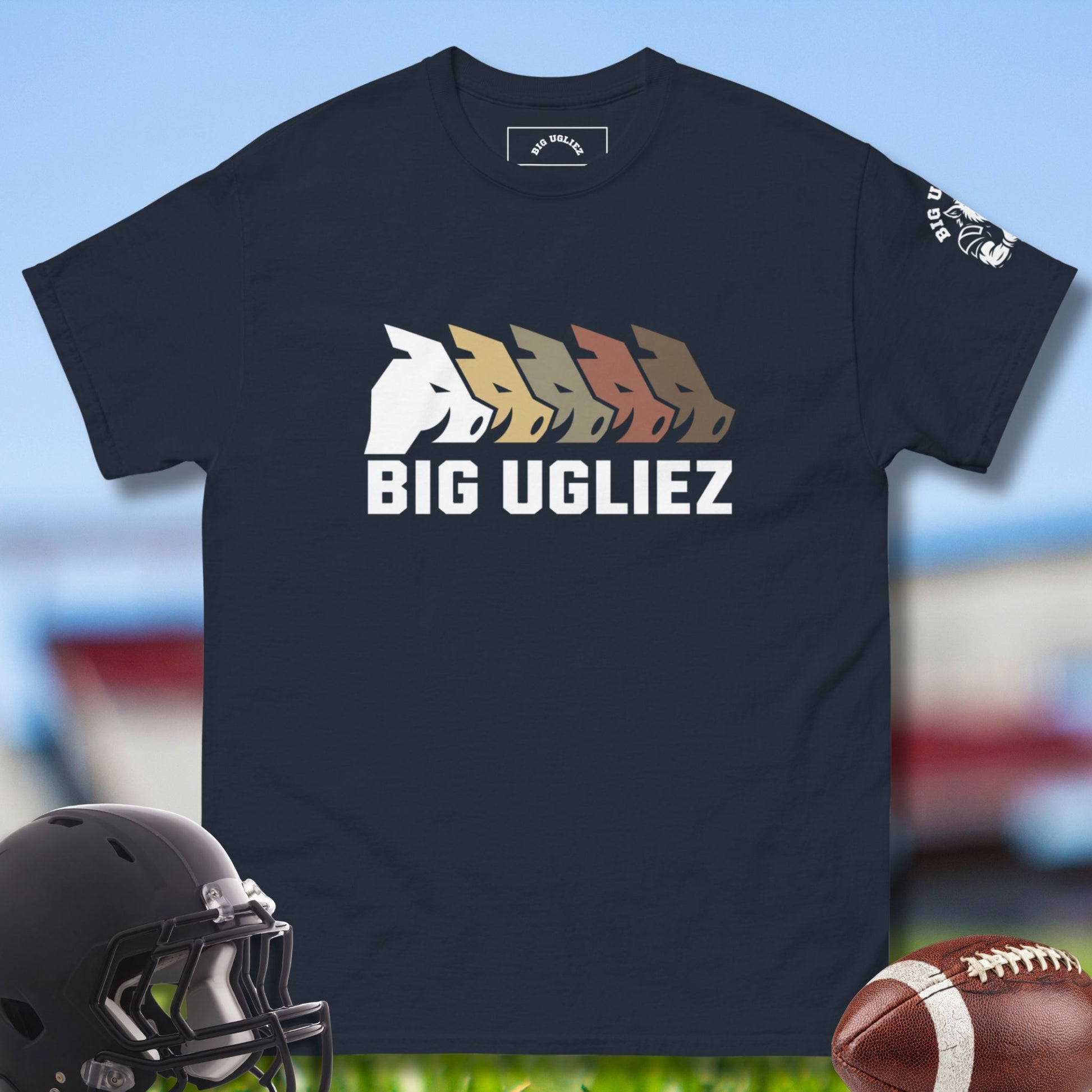 Five Across O-line Tshirt in Blue