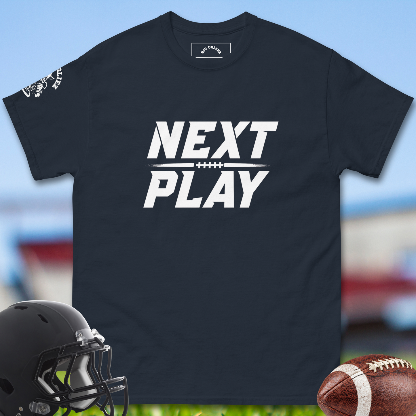 Next_Play_T-shirt_for_Offensive_Lineman_in_Navy
