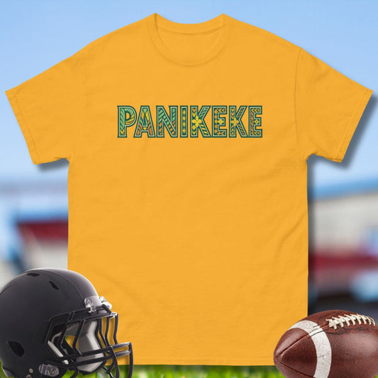Panikeke Tshirt for Offensive Lineman in yellow