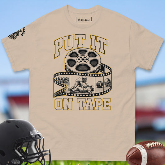 Put_It_On_Tape_T-shirt_for_Offensive_Lineman_in_Sand
