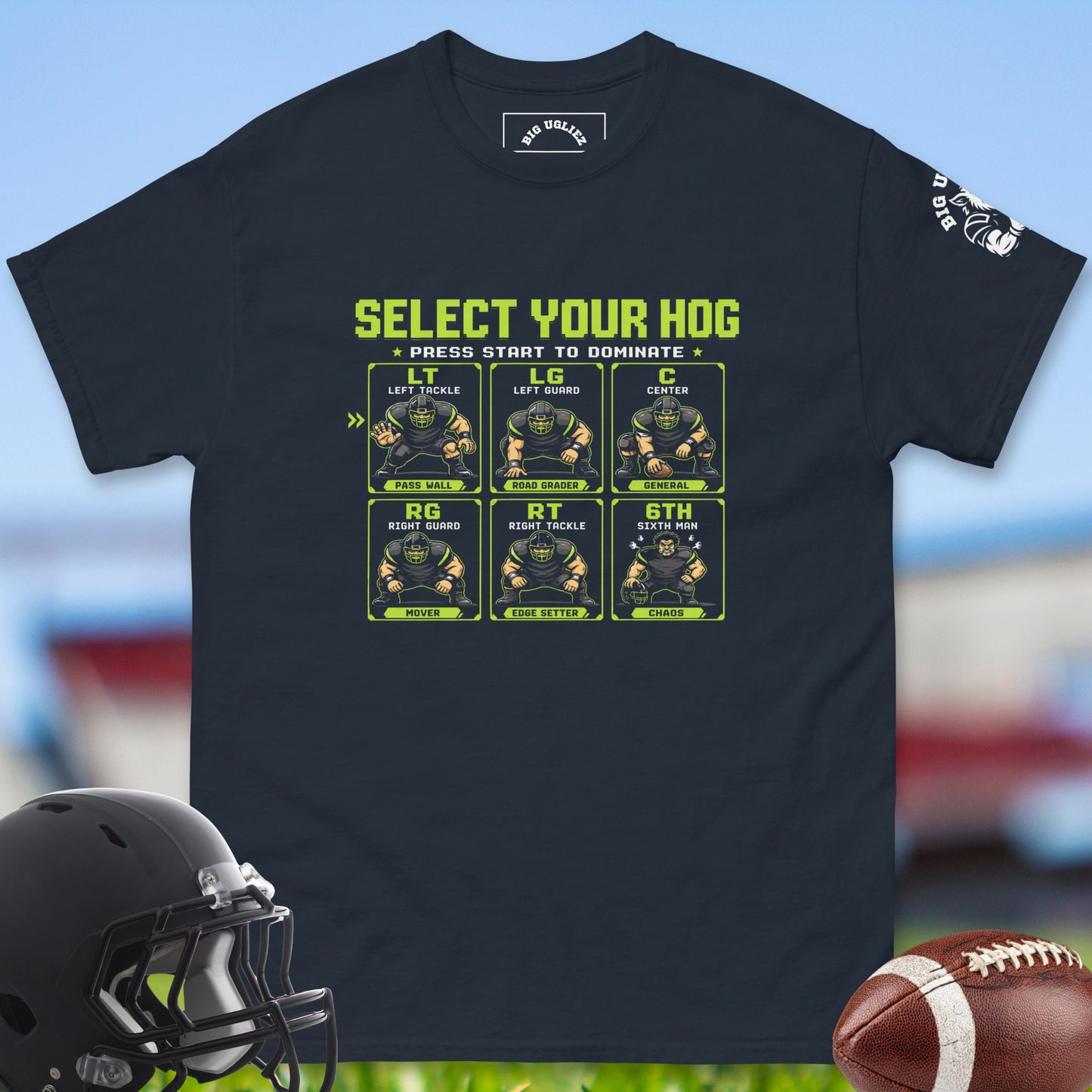 Select_Your_Hog_T-shirt_for_Offensive_Lineman_in_Navy