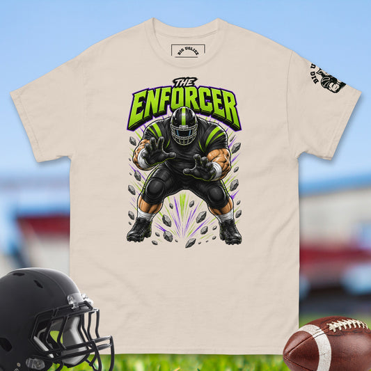 The_Enforcer_T-shirt_for_Offensive_Lineman_in_Natural