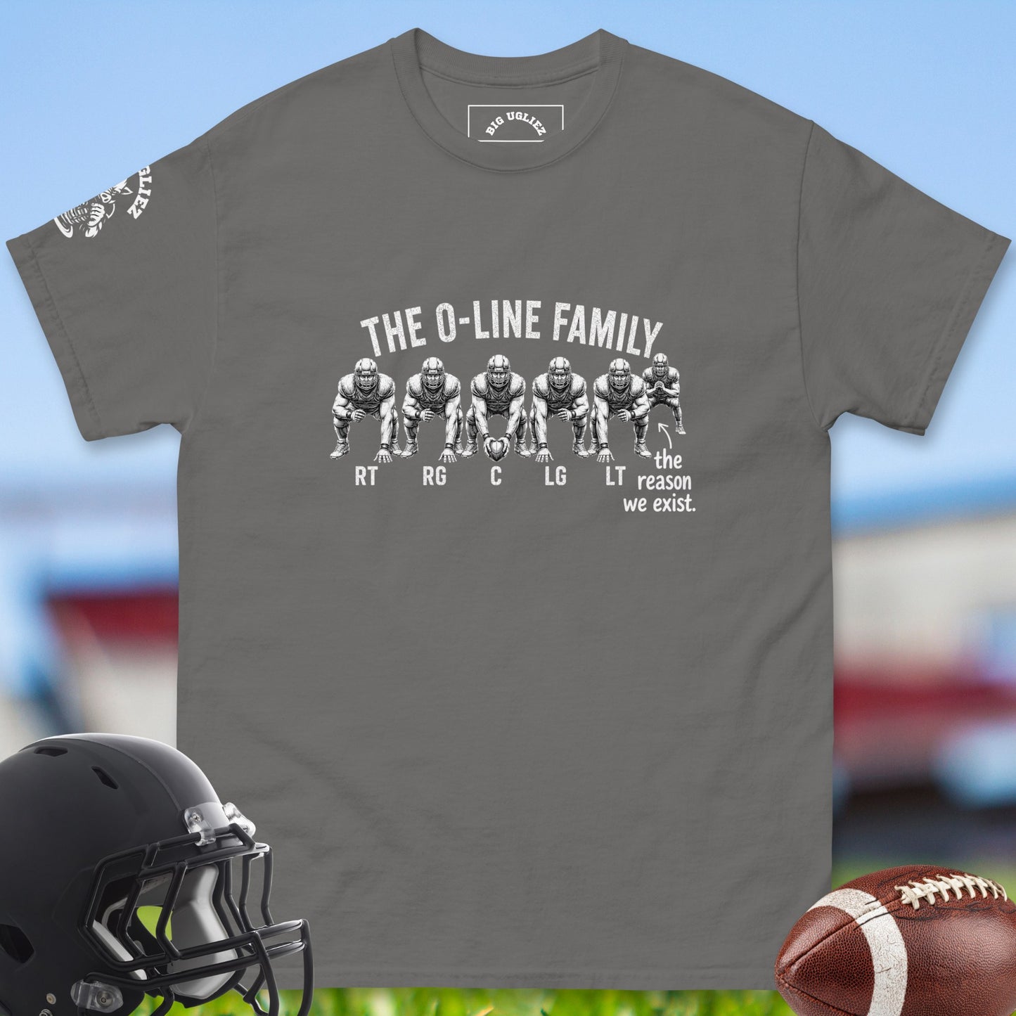 The_O-Line_Family_T-shirt_for_Offensive_Lineman_in_Charcoal