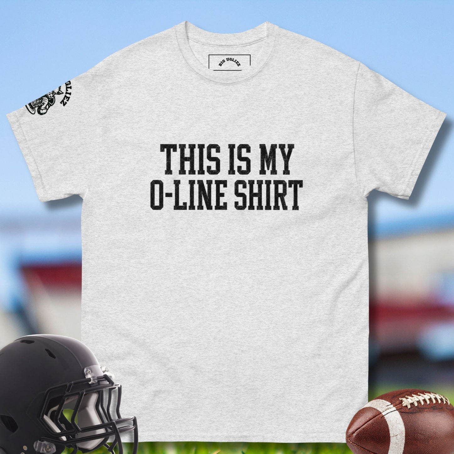 This is my Oline Shirt in ash