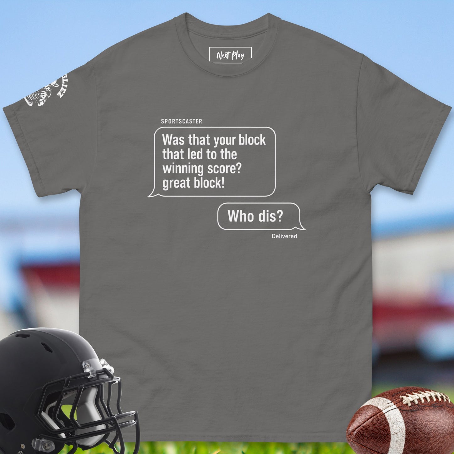 Was_That_Your_Block_That_Led_To_The_Winning_Score_Great_Block_T-shirt_for_Offensive_Lineman_in_Charcoal