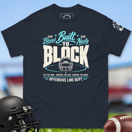 built-to-block-offensive-line-dept-offensive-linemen-t-shirts-by-big-ugliez-in-navy