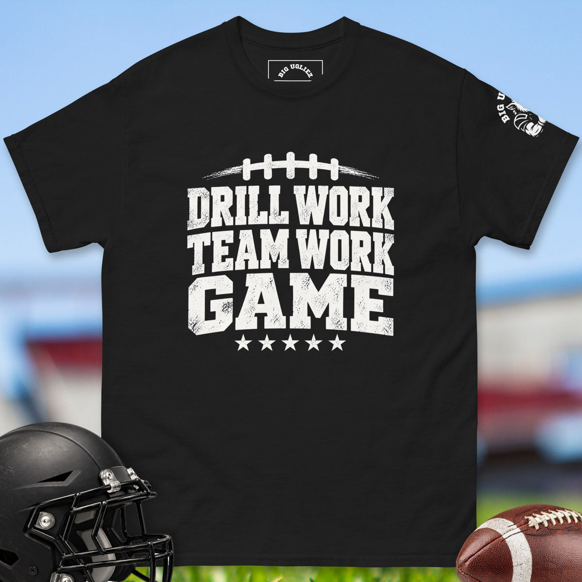 drill-work-team-work-game-offensive-linemen-t-shirts-by-big-ugliez-in-black