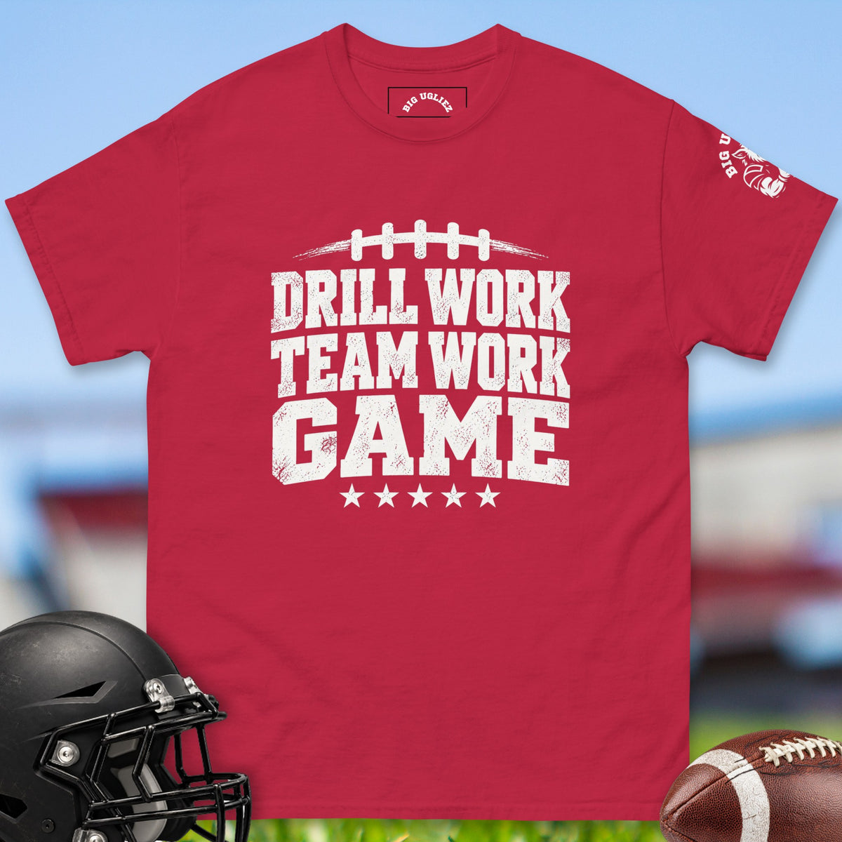 drill-work-team-work-game-offensive-linemen-t-shirts-by-big-ugliez-in-cardinal