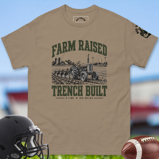 farm-raised-trench-built-offensive-linemen-t-shirts-by-big-ugliez-in-brown-savana