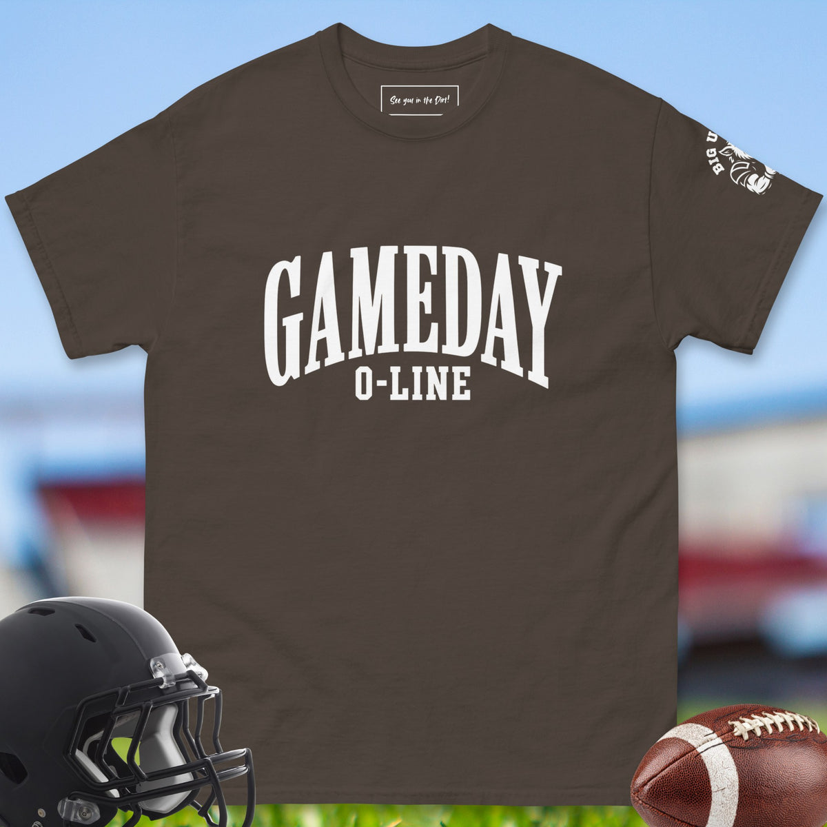 gameday-o-line-offensive-linemen-t-shirts-by-big-ugliez-in-dark-chocolate