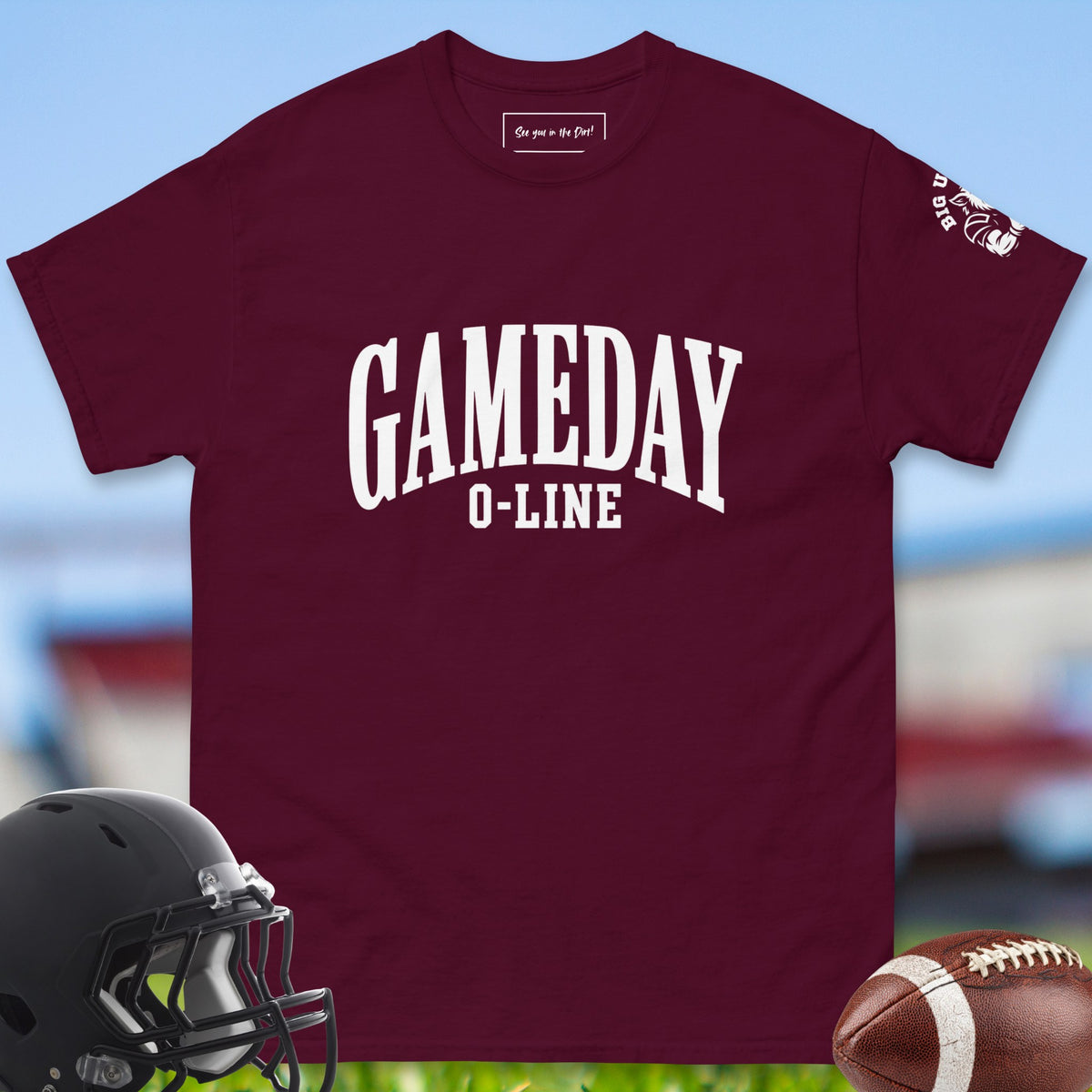 gameday-o-line-offensive-linemen-t-shirts-by-big-ugliez-in-maroon