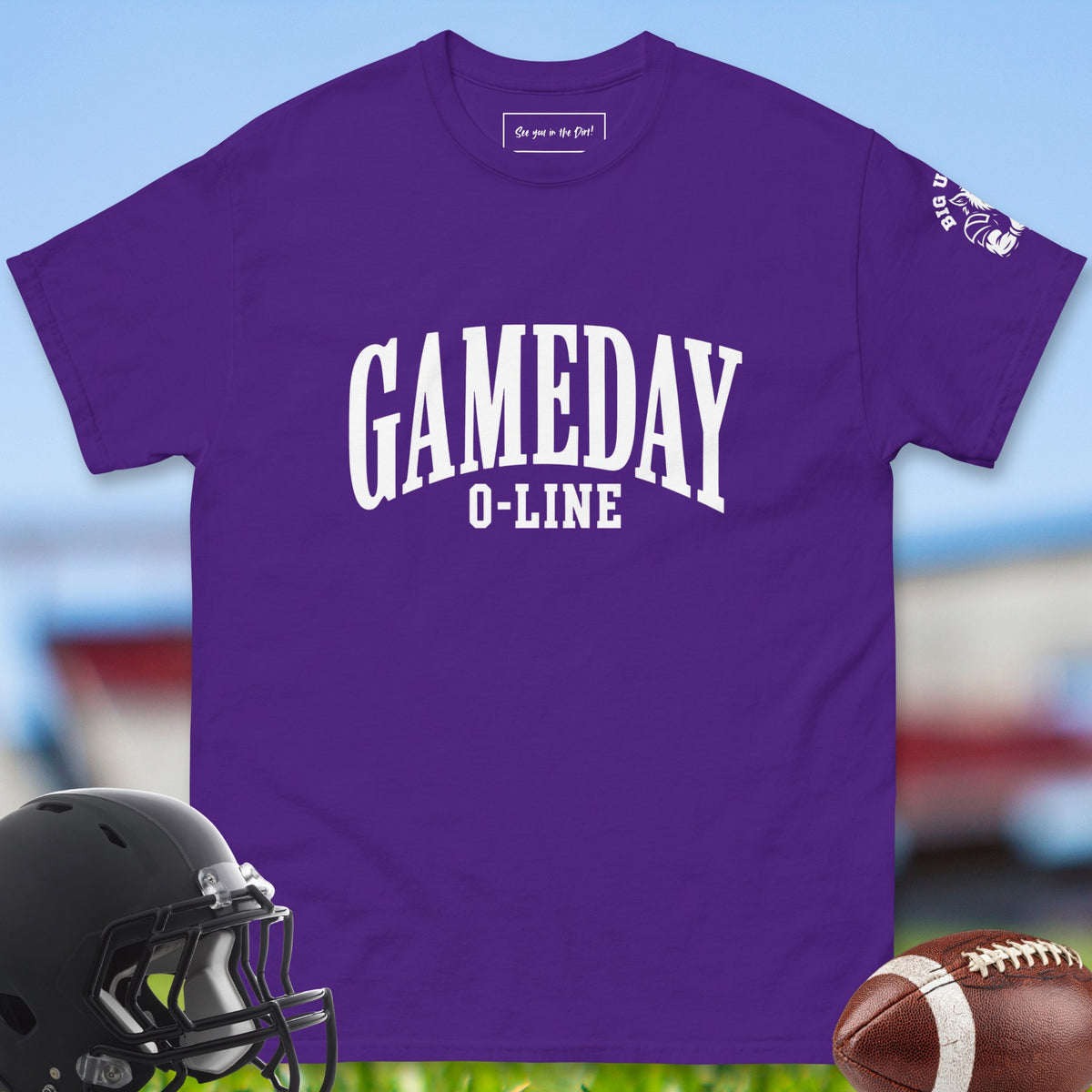 gameday-o-line-offensive-linemen-t-shirts-by-big-ugliez-in-purple
