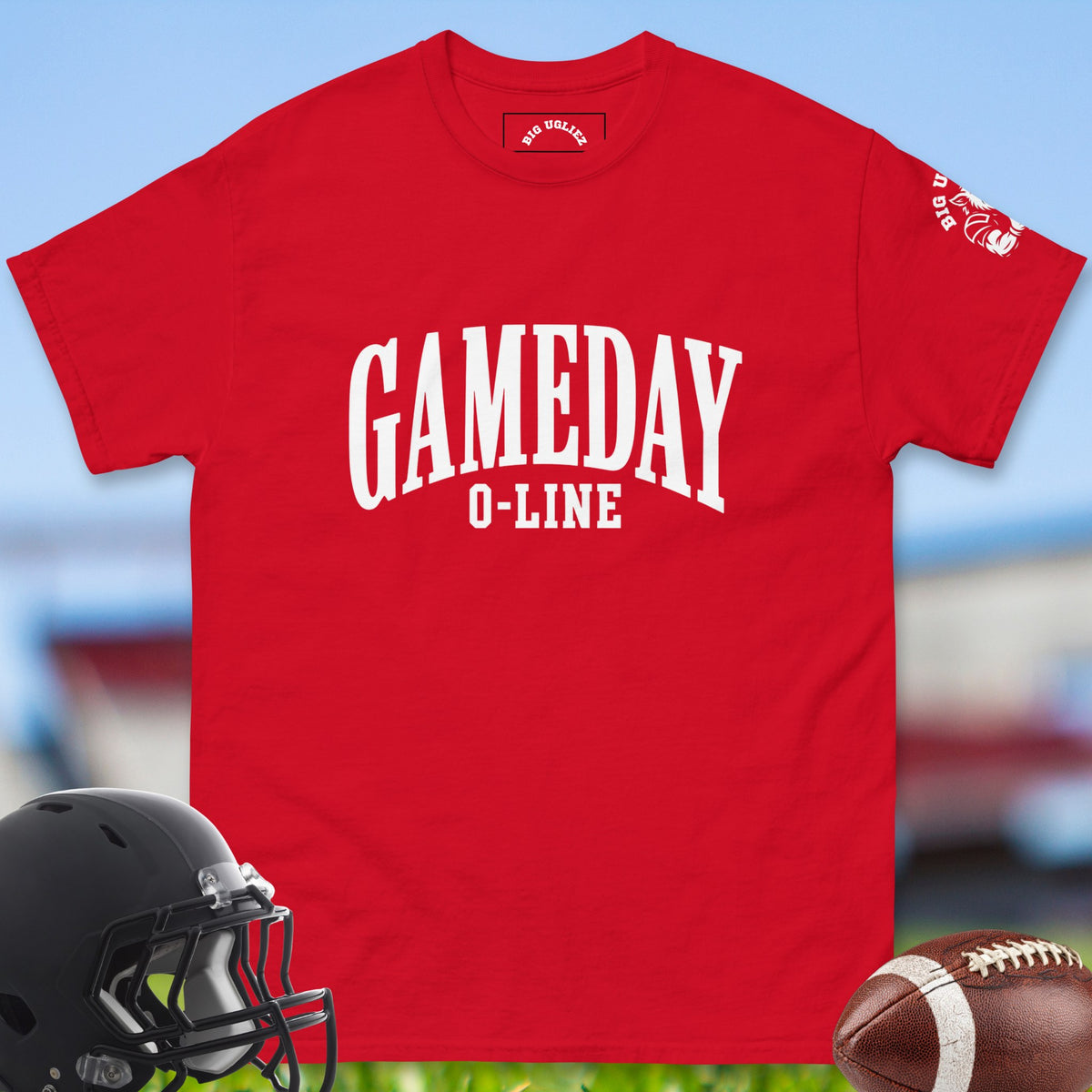 gameday-o-line-offensive-linemen-t-shirts-by-big-ugliez-in-red