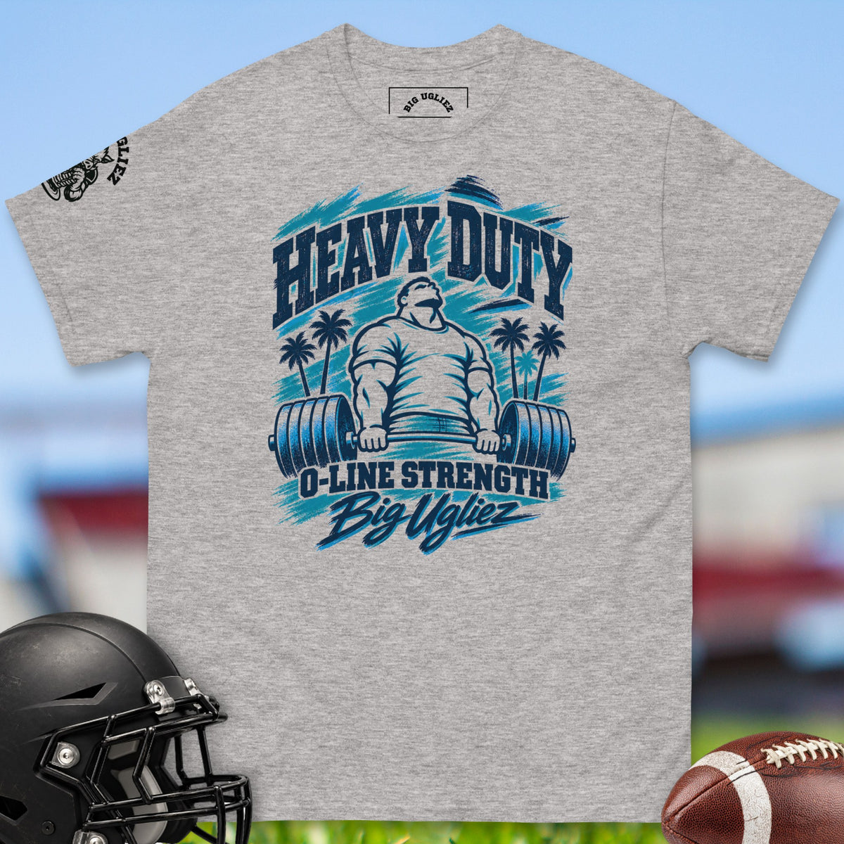 heavy-duty-o-line-strength-offensive-linemen-t-shirts-by-big-ugliez-in-sport-grey