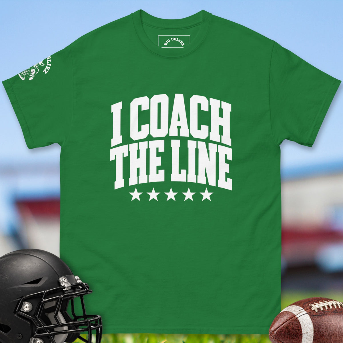 i-coach-the-line-offensive-linemen-t-shirts-by-big-ugliez-in-turf-green