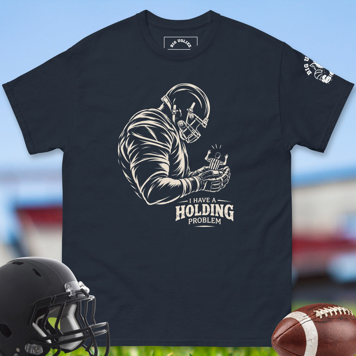 i-have-a-holding-problem-offensive-linemen-t-shirts-by-big-ugliez-in-navy_color