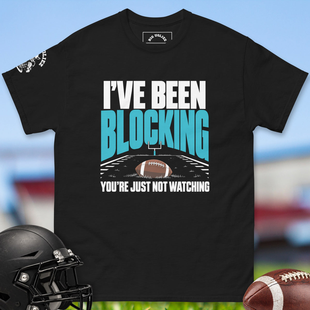 ive-been-blocking-youre-just-not-watching-offensive-linemen-t-shirts-by-big-ugliez-in-black