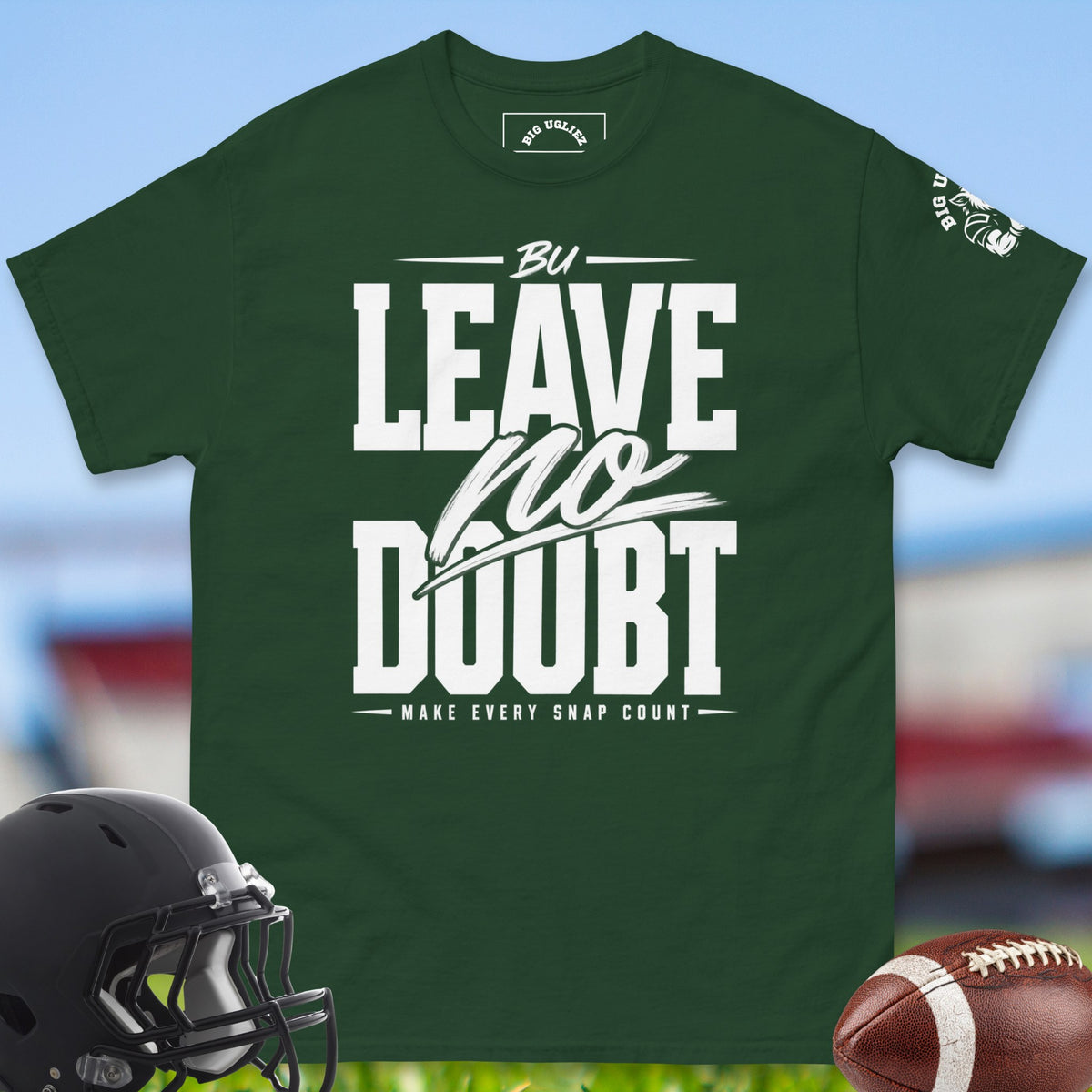 leave-no-doubt-offensive-linemen-t-shirts-by-big-ugliez-in-forest-green
