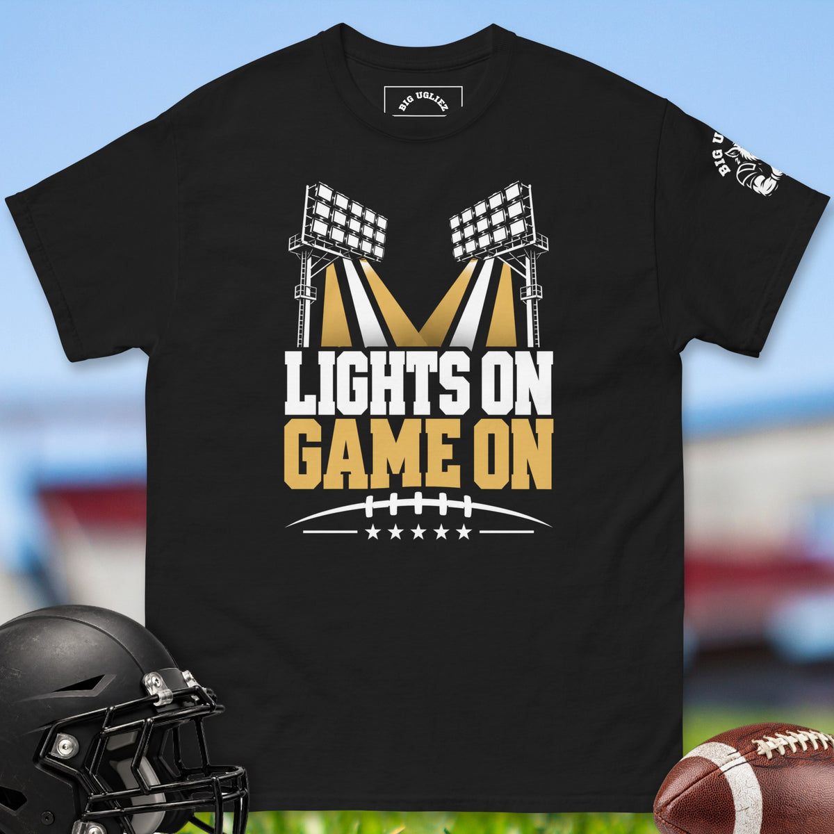 lights-on-game-on-offensive-linemen-t-shirts-by-big-ugliez-in-black