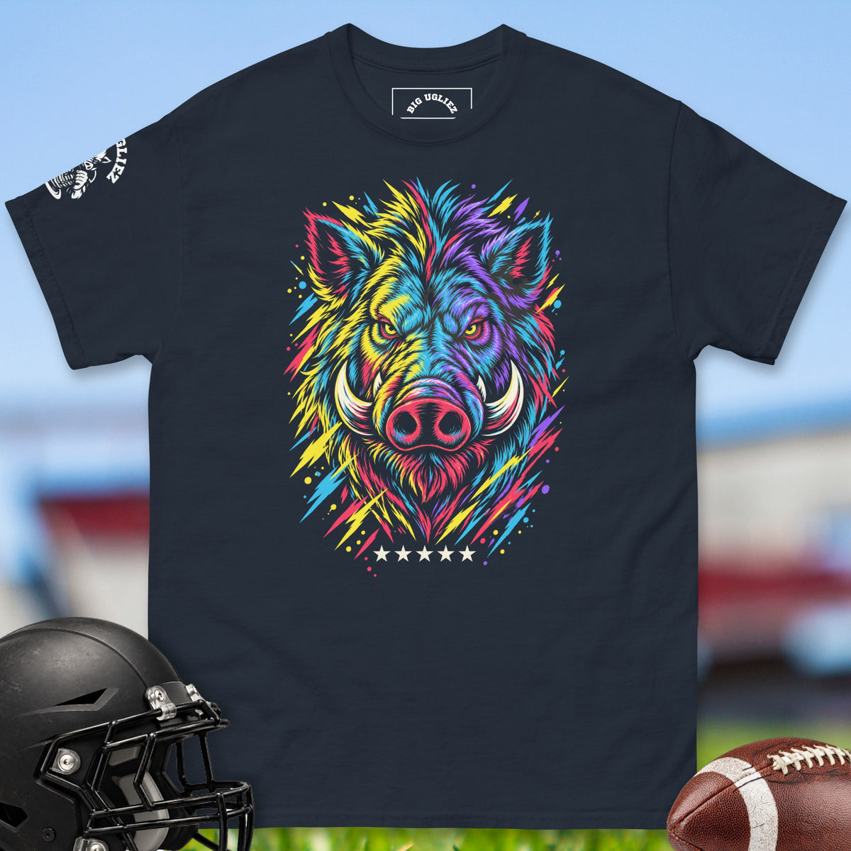 neon-hog-offensive-linemen-t-shirts-by-big-ugliez-in-navy
