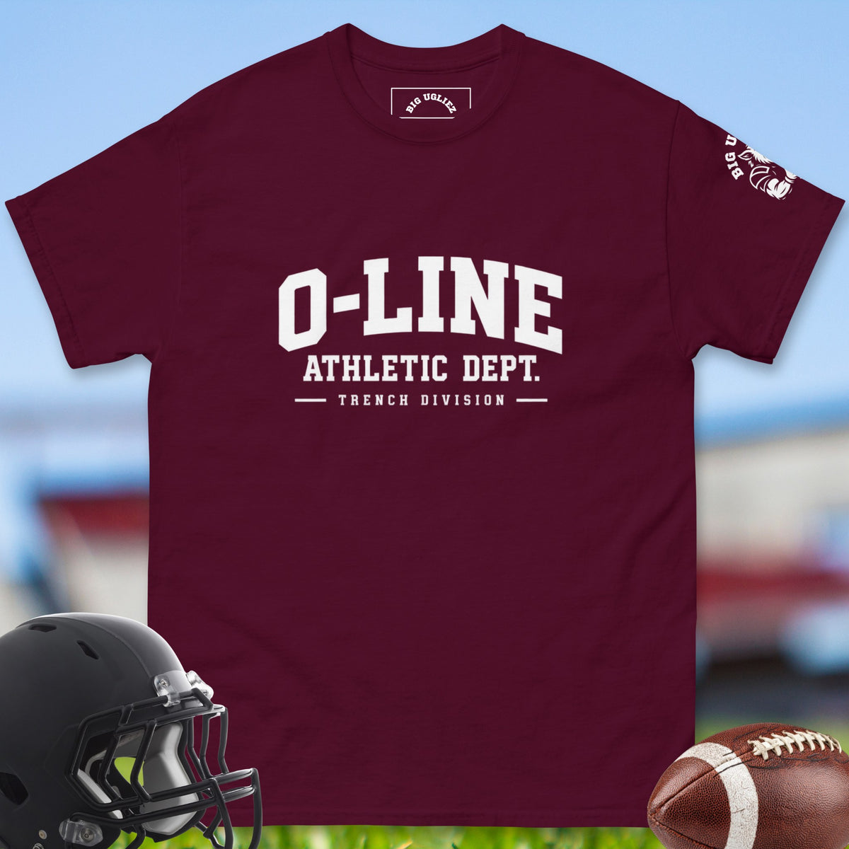 o-line-athletic-dept-offensive-linemen-t-shirts-by-big-ugliez-in-maroon