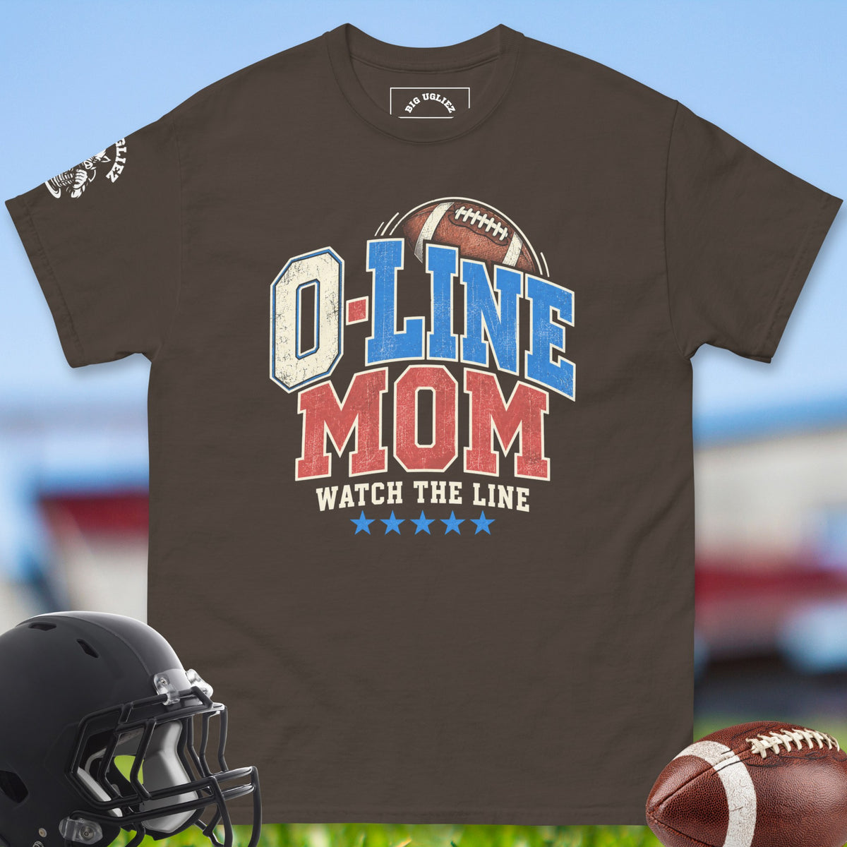 O-Line Mom I Watch The Line