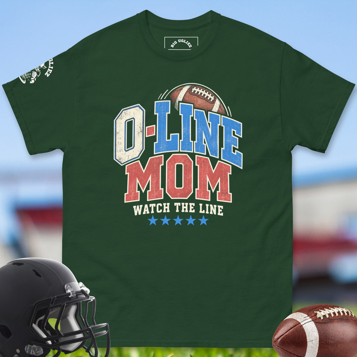 O-Line Mom I Watch The Line