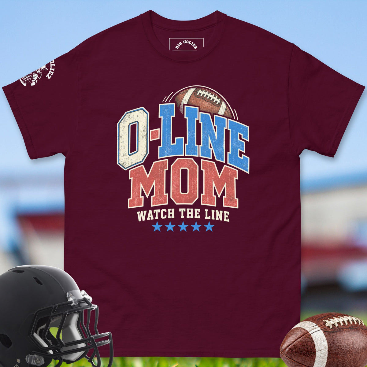 O-Line Mom I Watch The Line