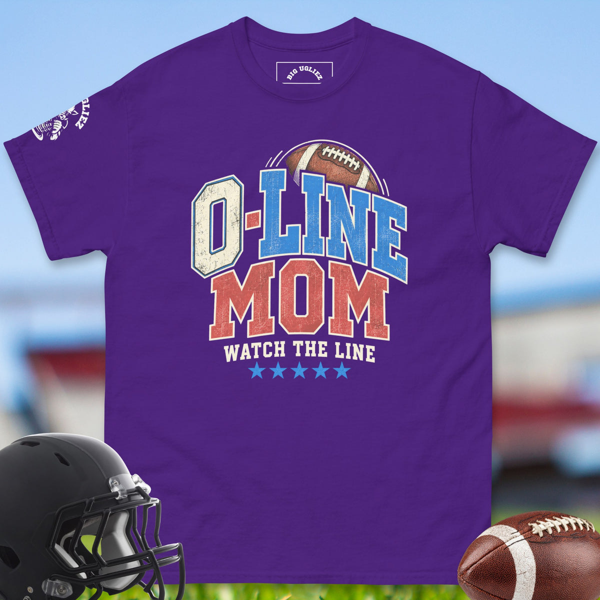 O-Line Mom I Watch The Line