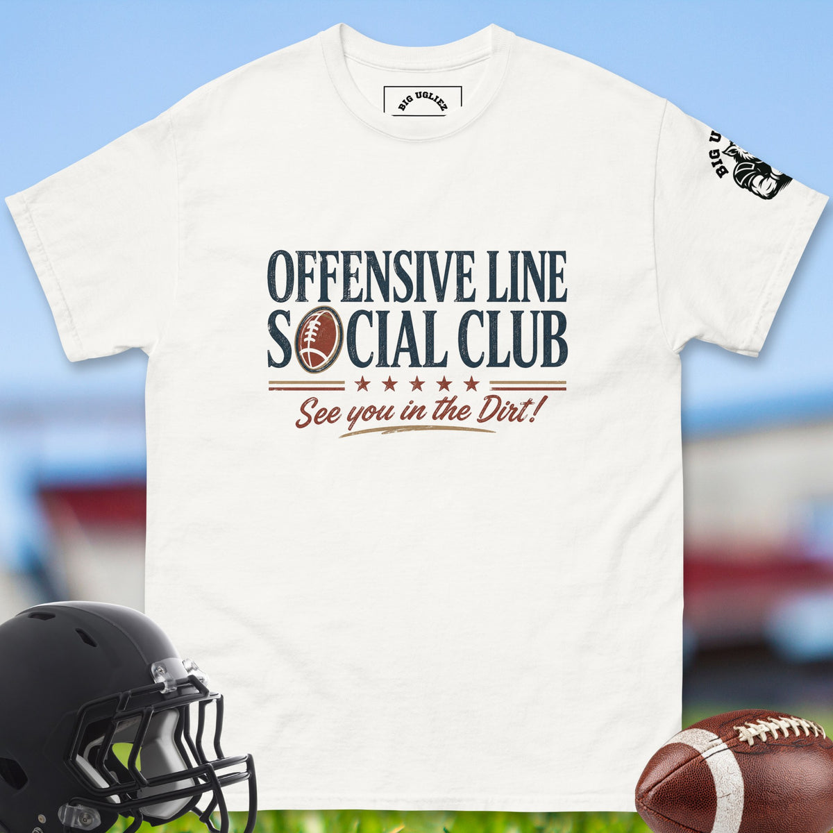 offensive-line-social-club-wordmark-offensive-linemen-t-shirts-by-big-ugliez-in-white