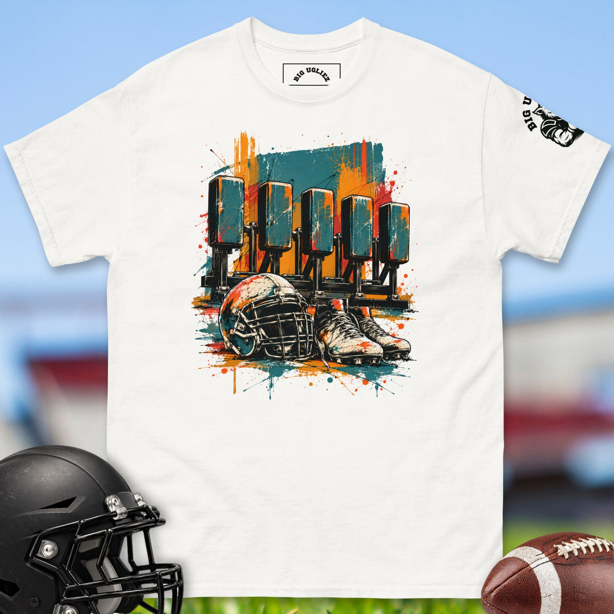 shifts over-offensive-linemen-t-shirts-by-big-ugliez-in-white