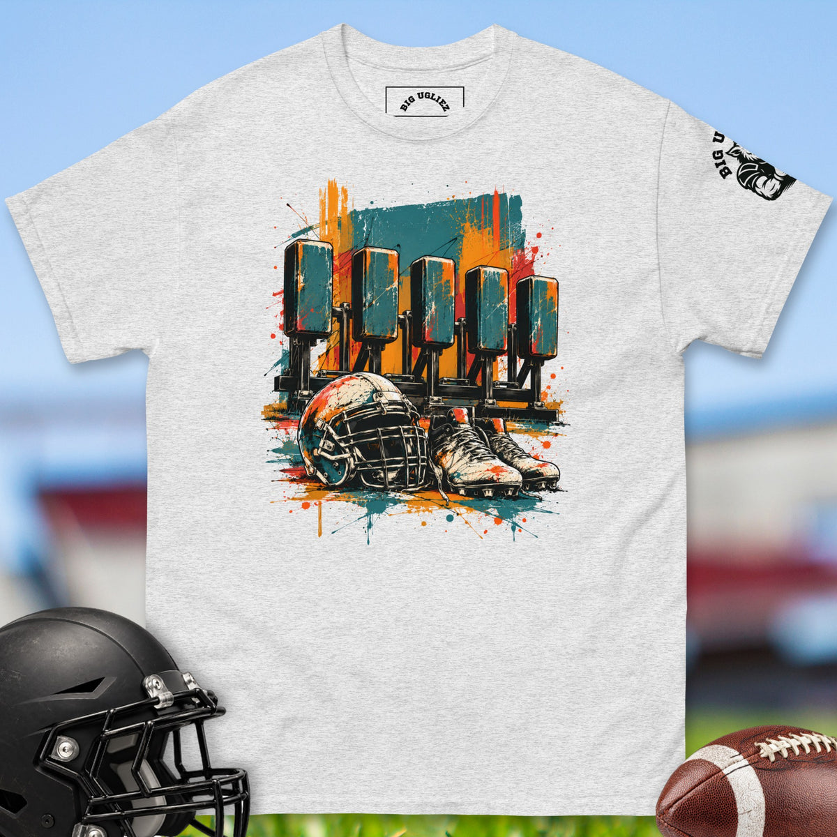 shifts over offensive-linemen-t-shirts-by-big-ugliez-in-ash