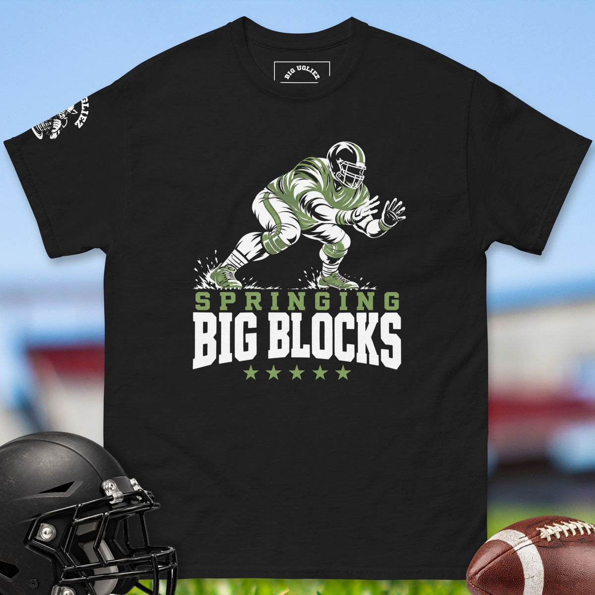 springing-big-blocks-offensive-linemen-t-shirts-by-big-ugliez-in-black