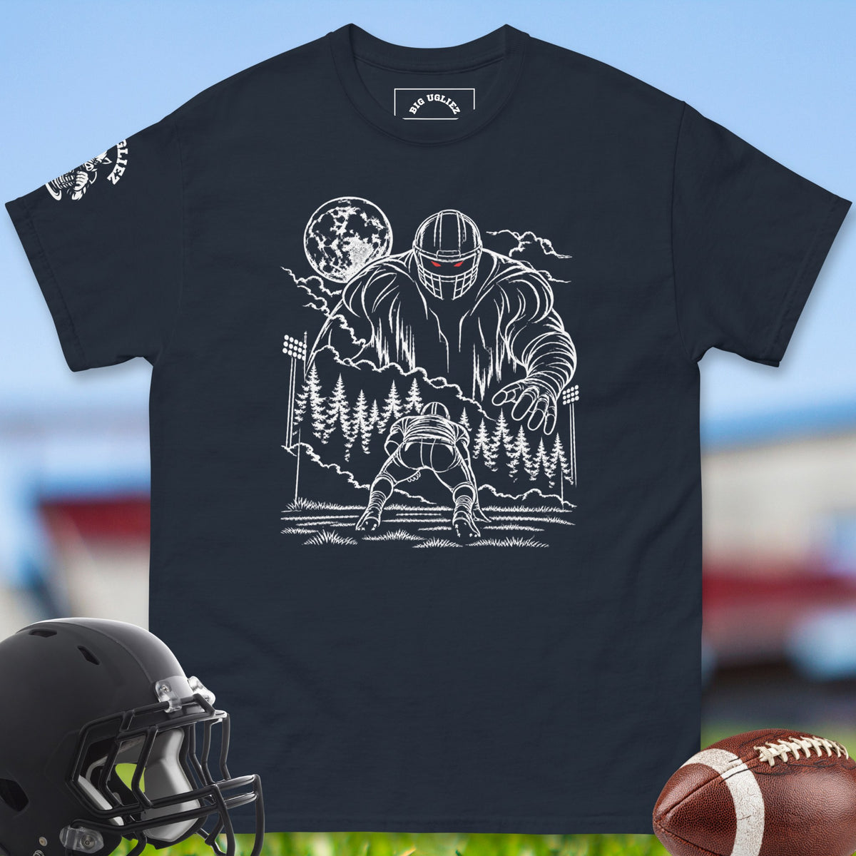 the-towering-o-lineman-offensive-linemen-t-shirts-by-big-ugliez-in-navy