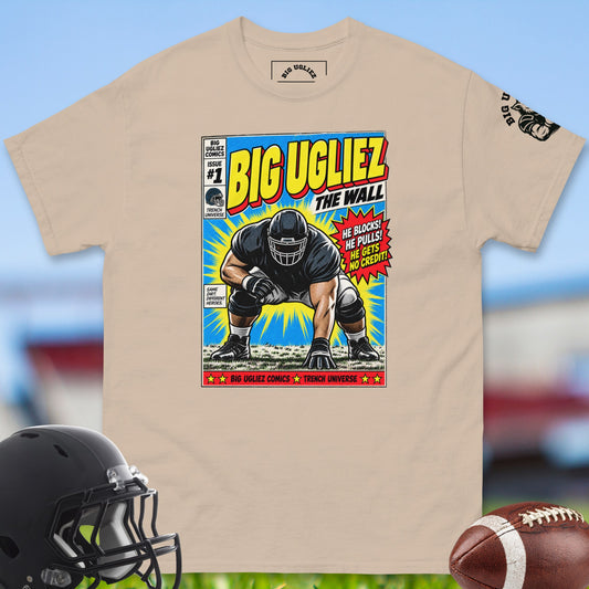 the-wall-offensive-linemen-t-shirts-by-big-ugliez-in-sand