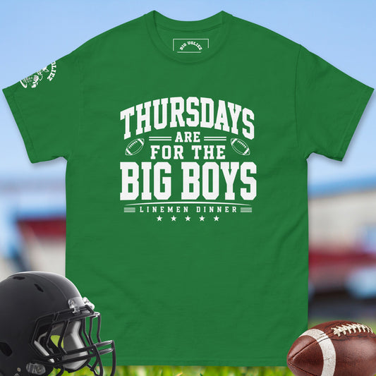 thursdays-are-for-the-big-boys-offensive-linemen-t-shirts-by-big-ugliez-in-turf-green