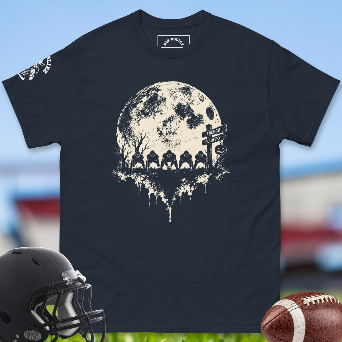 trench-country-offensive-linemen-t-shirts-by-big-ugliez-in-navy