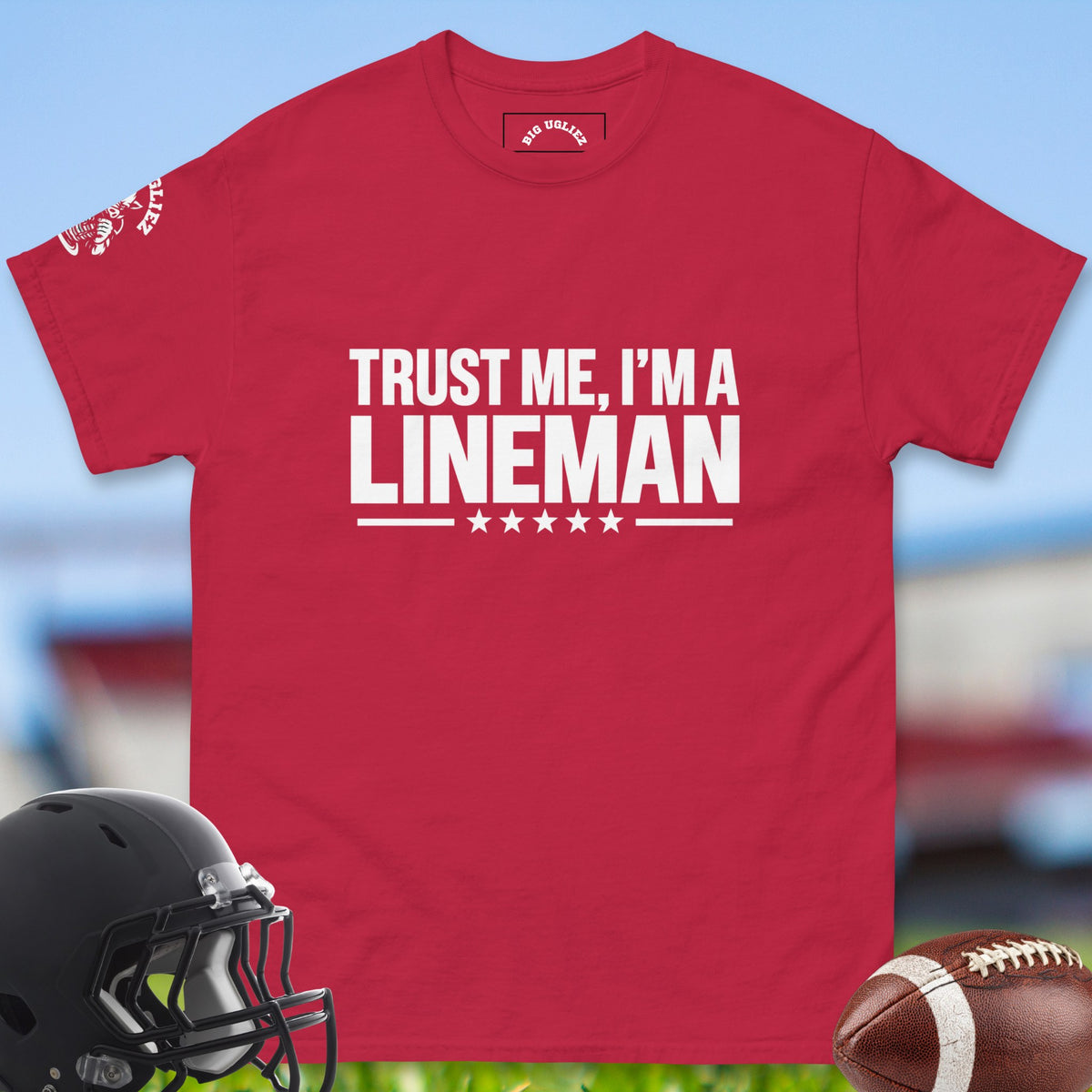 trust-me-i-m-a-lineman-offensive-linemen-t-shirts-by-big-ugliez-in-cardinal